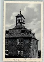 37269 W3440 Eschwege Foto AK Schloss mit Dietemann Pavillon