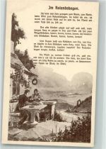 53424 W5480 Rolandseck Lieder AK Gedicht Rolandsbogen