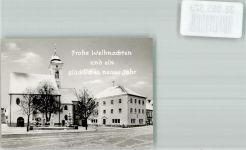 92536 W8473 Pfreimd FOTO KEINE AK Winter Kirche Ort handschriftlich Foto Original aus Archiv eines Ansichtskartenverlages