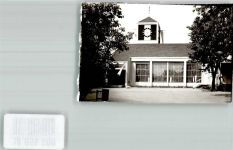 58730 W5758 Langschede FOTO KEINE AK Kirche Ort handschriftlich Foto Original aus Archiv eines Ansichtskartenverlages