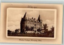 Winnipeg 1911 Foto AK Wesley College