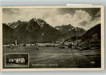 6652 Elbigenalp 1925 Foto AK Hotel Kirche