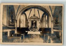 82488 W8107 Linderhof Foto AK Schloss Linderhof Kapelle innen