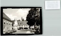 92714 W8481 Pleystein FOTO KEINE AK Apotheke Geschäft Auto Foto Original aus Archiv eines Ansichtskartenverlages