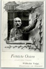 Wilhelm Voigt Ostern Hauptmann von Köpenick