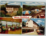 65391 W6223 Espenschied Foto AK Cafe Pension Gasthaus Talblick