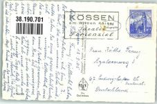 6344 Kössen 1965 Foto AK