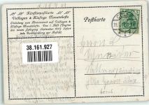 sign. Fritz Max Im Spreewald Velhagen & Klasings 1918 Gebrauchsspuren