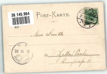 34346 W3510 Hann. Münden 1897 - Panorama des Ortes mit der St. Blasius Kirche