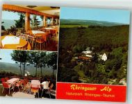 65385 W6220 Presberg , Rheingau Foto AK Gasthaus Rheingauer Alp