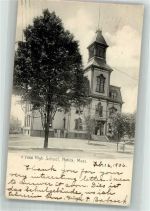 Boston 1906 Foto AK Natick High School