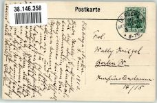 69151 W6903 Dilsberg 1913 - Fot Frau mit Hund