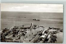 27472 W2190 Cuxhaven - Hafenanlage Frachtschiff