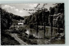 42799 W5653 Leichlingen Rheinland - Hasensprung Weiher Baumblüte