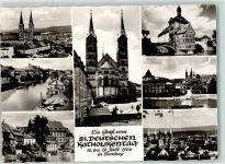 W8600 Bamberg 81. Katholikentag AK Kirchentag 1966