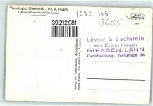 36355 W6424 Grebenhain - Waldkasino Oberwald Emailleschilder Mofa