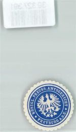 06632 O4805 Freyburg Unstrut Siegelmarke Königl. Preuss. Amtsgericht Freyburg a.d.U.