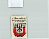 29493 W3131 Schnackenburg Vignette Wappen Kaffee Hag