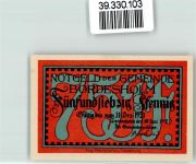 24582 W2352 Bordesholm 1921 - Notgeld 75 Pfennig Gemeinde Bordesholm