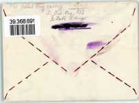K. D. Feldpostexp. Landw. Nachporto 20 Rappen Briefkuvert Feldpoststempel WK I KEINE AK