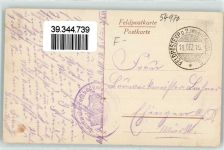 54970 Landres 1916 - Kirche Feldpost 2. Württ. Landw. Divs.
