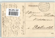 Langemark Langemarck 1915 - zerstört durch engl. u. franz. Geschützfeuer Uniform