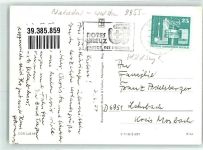 98553 O6051 Hinternah Gebrauchsspuren Nahe Cafe Leda Rat der Gemeinde Brunnen Rot-Kreuz-Stempel