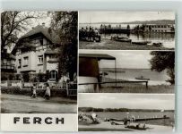 14548 O1501 Ferch - Schwielowsee Bootsanlegestelle Strand