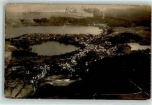 Vogelschau Salzkammergut Motiv Österreich Privatfoto AK