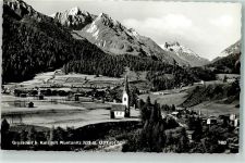 9981 Großdorf Foto AK Kals mit Muntanitz 3221 m Osttirol Kirche