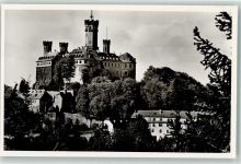 Schaumburg Schloss Foto AK mit Hotel Waldecker Hof