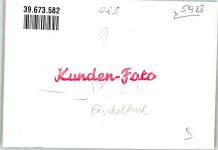 57334 W5928 Fischelbach FOTO KEINE AK Foto Original aus Archiv eines Ansichtskartenverlags