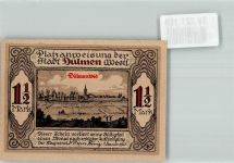 48249 W4408 Dülmen 1921 Notgeldschein 1 1/2 Mark