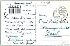 78462 W7750 Staad 1956 - Fliegeraufnahme vom Fährhafen und Jugendherberge Bodenseeverlag Nr. 2874