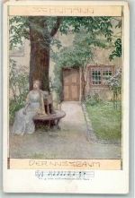 Serie 557-1 Schumann : der Nussbaum Baumbank BKW Künstlerkarte