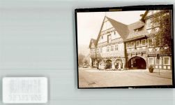 31606 W3079 Schwalenberg FOTO KEINE AK Trachtengruppe vor dem Rathaus Foto Original aus Archiv eines Ansichtskartenverlags Ort handschriftlich