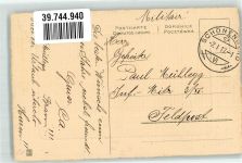 Neujahr Musikanten Passepatout Glückwunsch Scherenschnitt 1917