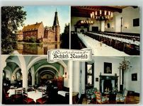 46348 W4285 Raesfeld Foto AK Schloss Raesfeld Gasthaus