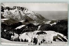 Rossfeld Skihütte - Winter Schlepplift Unterkunftshaus m. Untersberg