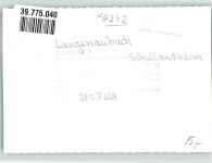 35708 W6342 Langenaubach FOTO KEINE AK Foto Original aus Archiv eines Ansichtskartenverlags Schullandheim Ort handschriftlich