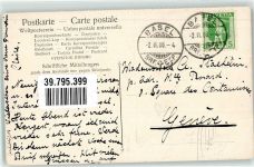 Basel Bâle sign. Schreher F. Im Winter Deutscher Mädchenkalender 1906 Das Kränzchen Kalender 1908 Künstlerkarte