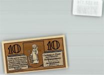 07774 O6903 Camburg 1921 Notgeldschein 10 Pfennig Gutschein