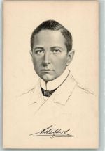 Faksimile Stengel u. Co. 49149 Adel Prinz Adalbert Künstlerkarte