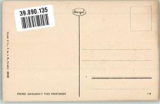 Faksimile Stengel u. Co. 49149 Adel Prinz Adalbert Künstlerkarte