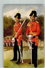 Den Haag Garderegiment Prinses Irene Uniform sign. Smits T. Nr.8 Militär Niederlande Künstlerkarte