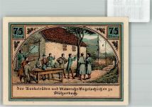 98714 O6316 Stützerbach 1921 Notgeldschein 75 Pfennig