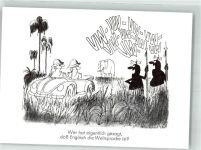 Aus der Serie : Spaß am VW Käfer Comic VW Künstlerkarte