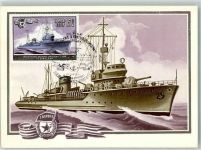 Kriegsschiff Sowjetunion CCCP 1982 Philatelie Kriegsschiff nach 1945 Sonderstempel