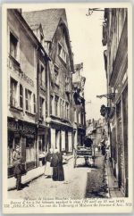 45000 Orleans - La rue du Tabourg et Maison de Jeanne d Arc