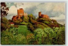 57820 Lutzelbourg - sign. Hoffmann, Heinrich Lützelburg Schloss Rathsamhausen